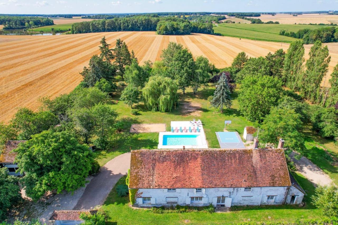 Crazy Villa Etisseaux 45 - Heated Pool - Volley Court - 1H30 Paris - 45P Saint-Maurice-sur-Aveyron Екстериор снимка