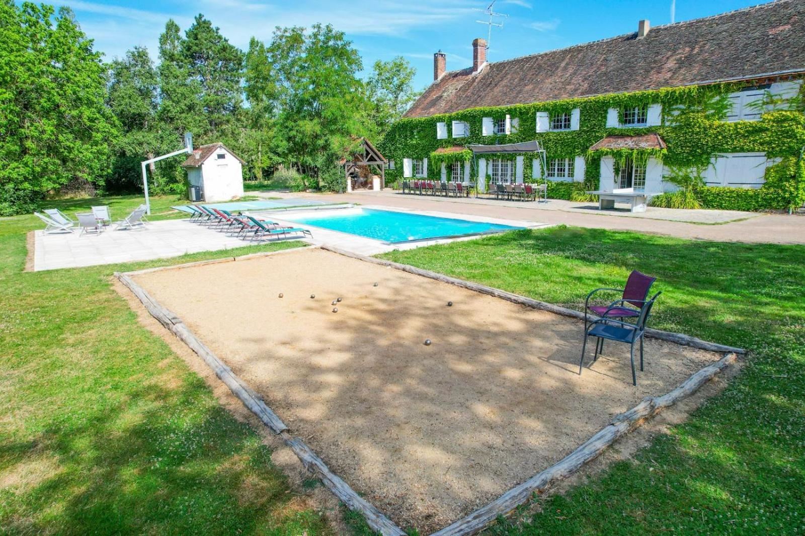 Crazy Villa Etisseaux 45 - Heated Pool - Volley Court - 1H30 Paris - 45P Saint-Maurice-sur-Aveyron Екстериор снимка